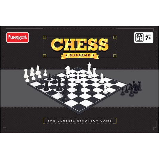 Chess Supreme, Classic Strategy Board Game for Kids, Adults, and